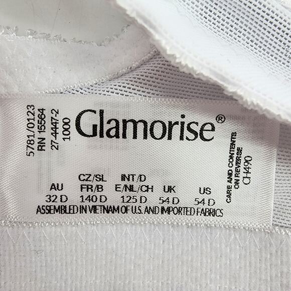 Glamorise MagicLift Original Full-Figure Wireless Support Bra 1000 Size 54D - Picture 3 of 6